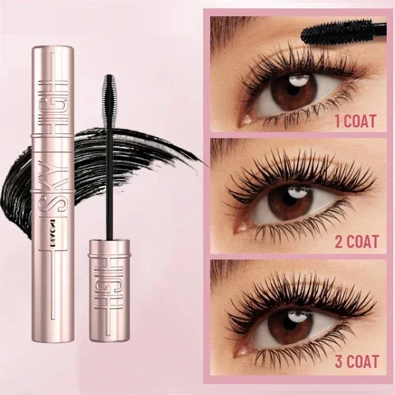 Eyelashes Lengthening Mascara Waterproof Thick Thin Long Lasting Curling Silky Lash Eyelashes Extension Mascara Cream Eye Makeup