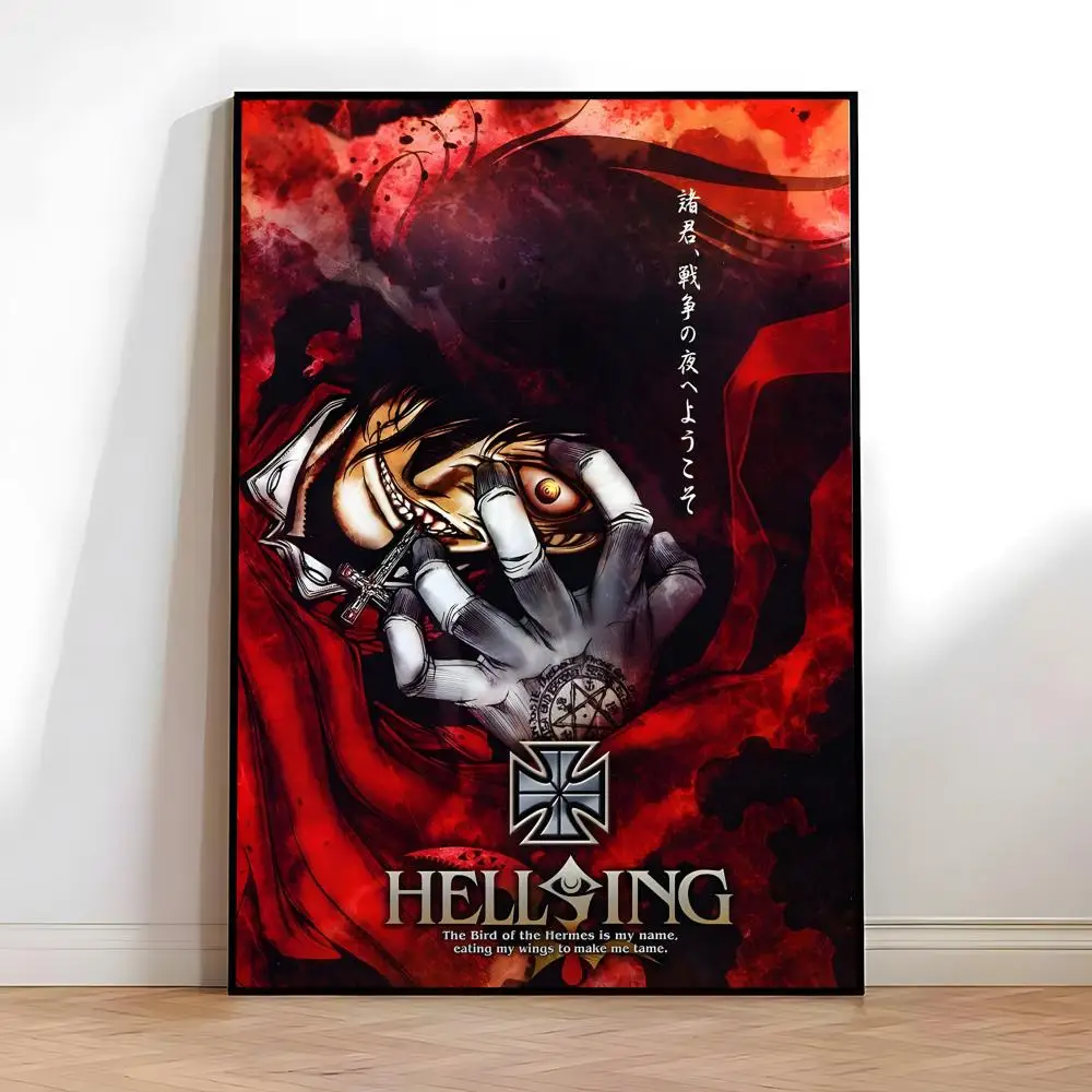 H-Hellsing Poster Hochwertige Vintage-Drucke und Poster für Zuhause, Bar, Café, ästhetische Wandkunst. – Detail 18
