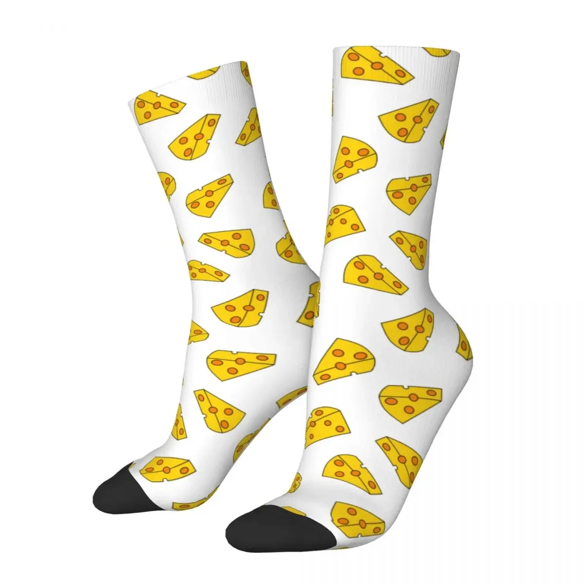 

Cute Cheese Socks Men Women Casual Socks Harajuku Spring Summer Autumn Winter Middle Tube Socks Gifts