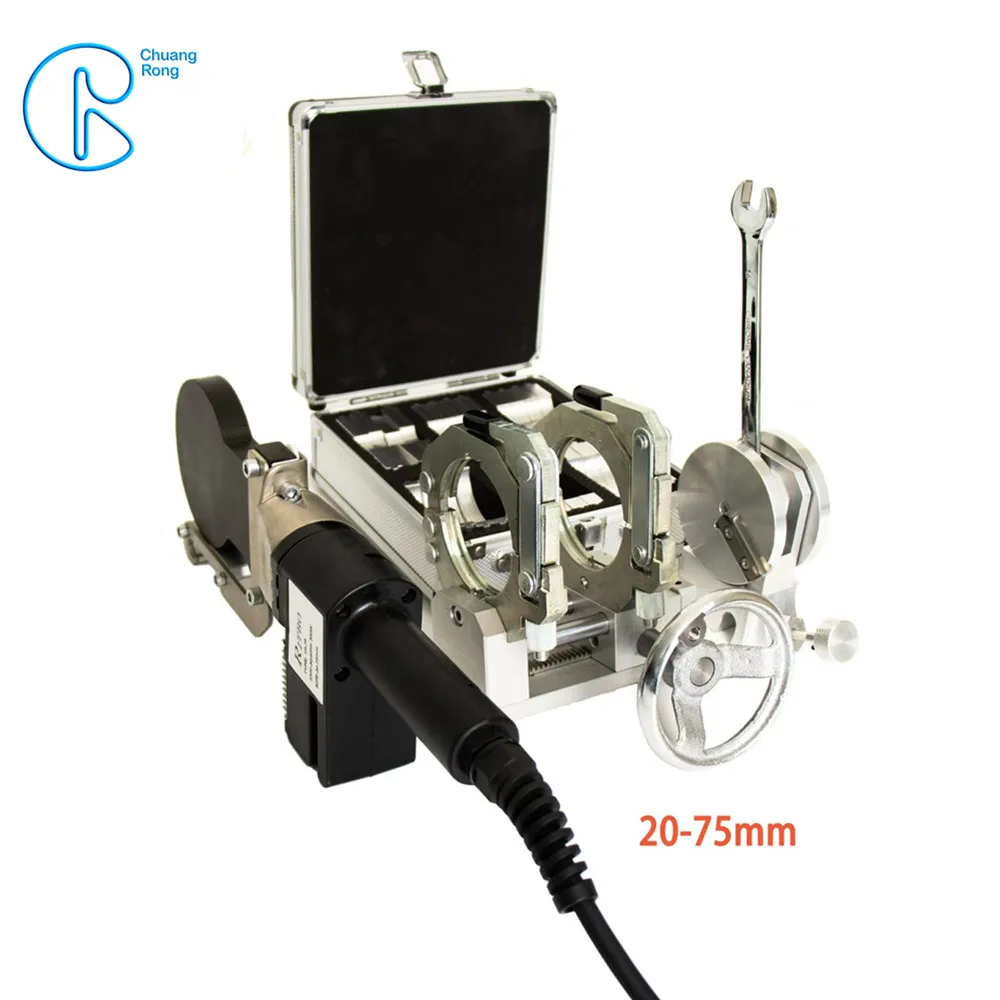 Portable Butt Fusion Clamp For Small Diameter PE PP PB PVDF Pipe And Fittings With Perfect Performance And Easy Operation