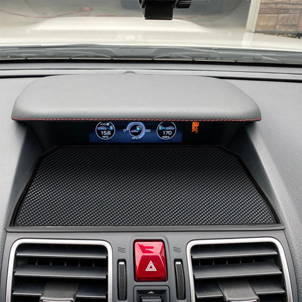 Auto Zentral steuerung Armaturen brett Pad rutsch fest für Subaru Förster 2012 2017 Cross trek-xv Impreza Telefon halter Matte – Detail 11
