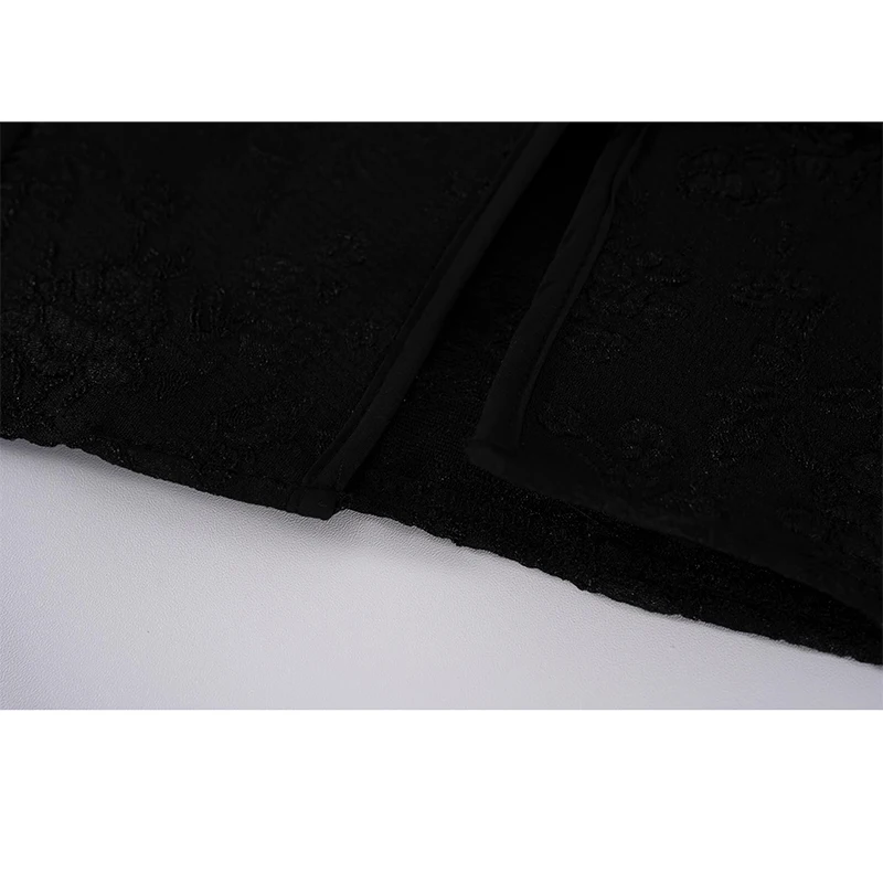 Schwarze Hemden und Bluse für Damen, 90er-Jahre, Y2k, Vintage, Harajuku, 2000er-Jahre, chinesischer Stil, elegantes Langarm-Shirt, Oberteil, Kleidung, Herbst 2023 – Detail 12