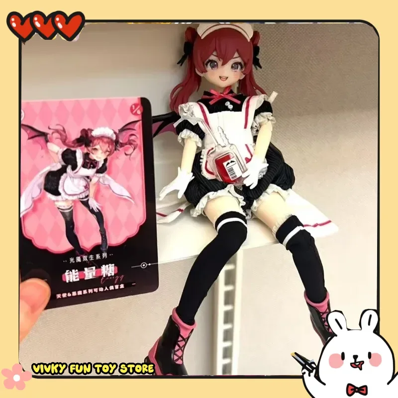 

Light Nightmare Twins Mjd Blind Box Special Six Mobile Doll Bjd Toy Doll Handmade Ornament Cute Gift For Girl