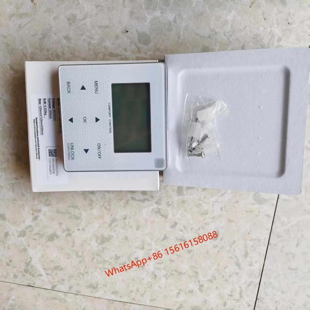 Original brand new Midea English line controller KJRH-120H2/BMK0 (WIFI) KJRH-120F/BMK0-E English version KJRH-120H2/BMK0 Univers