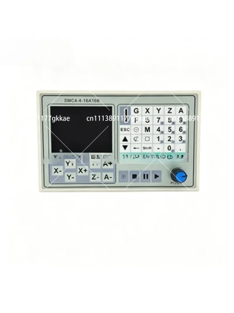 4-Axis Offline CNC Controller, 50KHz Integrated Breakout Board for Engraving Machine