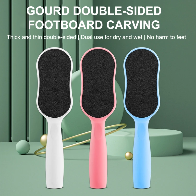 Two Sides Gourd-shaped Sandpaper Foot File Pedicure Foot Care Tools Foot File Rasps Callus Dead Foot Skin Care Remover Sets