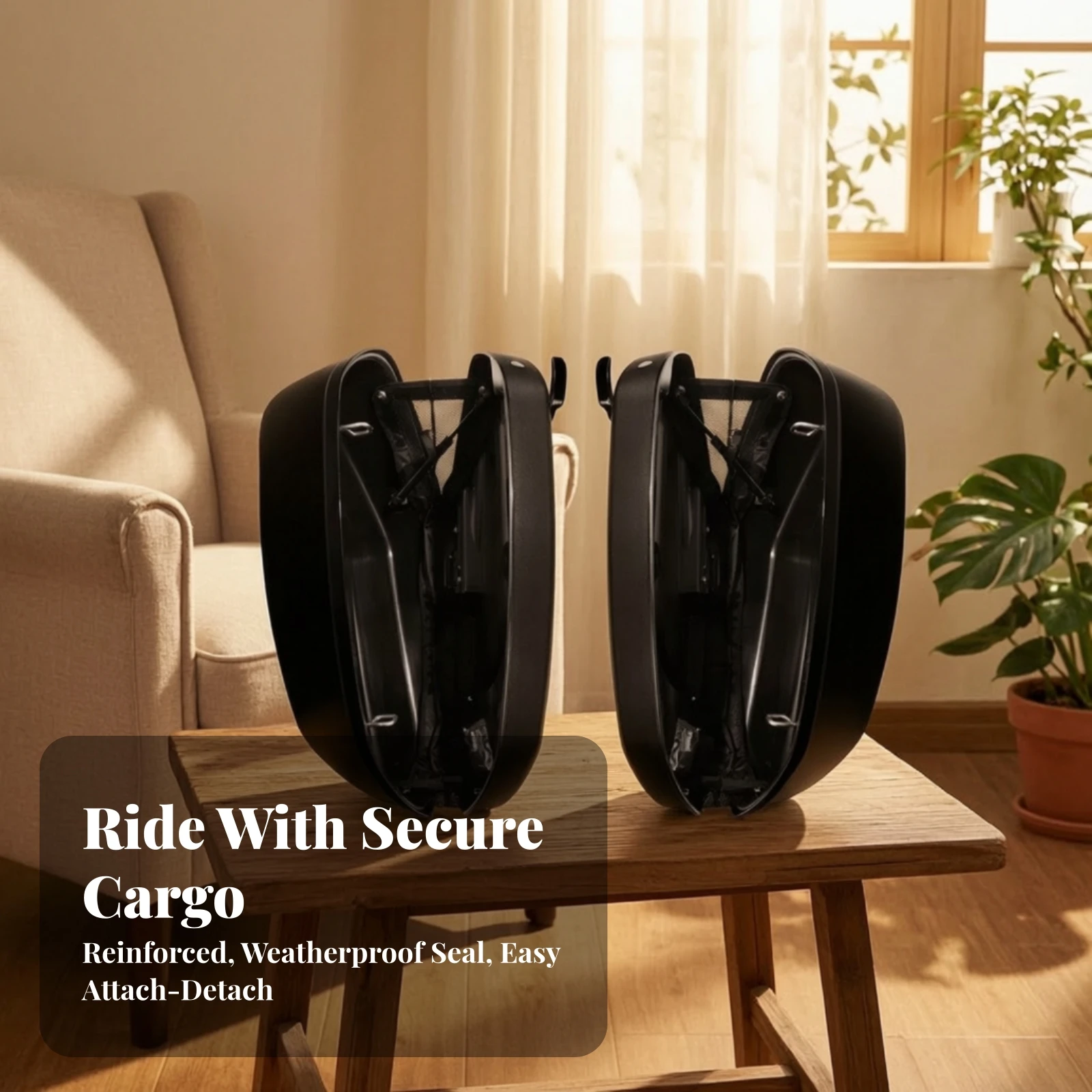 Street Bob Softail Saddlebag Hard-Shell Harleymotorcycle Saddlebag Long-Lasting Aftermarket for Daily Riding, Weekend Trips