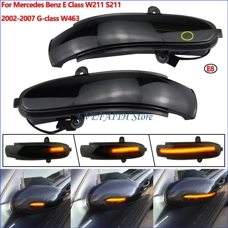 

124B Dynamic Car Side Rearview Mirror Turn Light for MercedesBenz