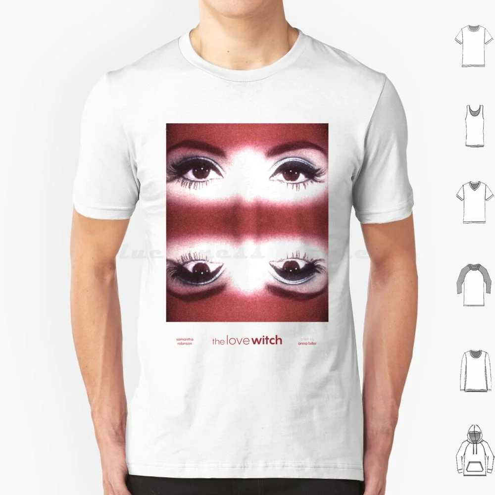 The Love Witch T Shirt 6xl Cotton Cool Tee Love Witch Anna Biller Vintage Eyes Woman Girl Retro Film Cinema Female Eyelashes