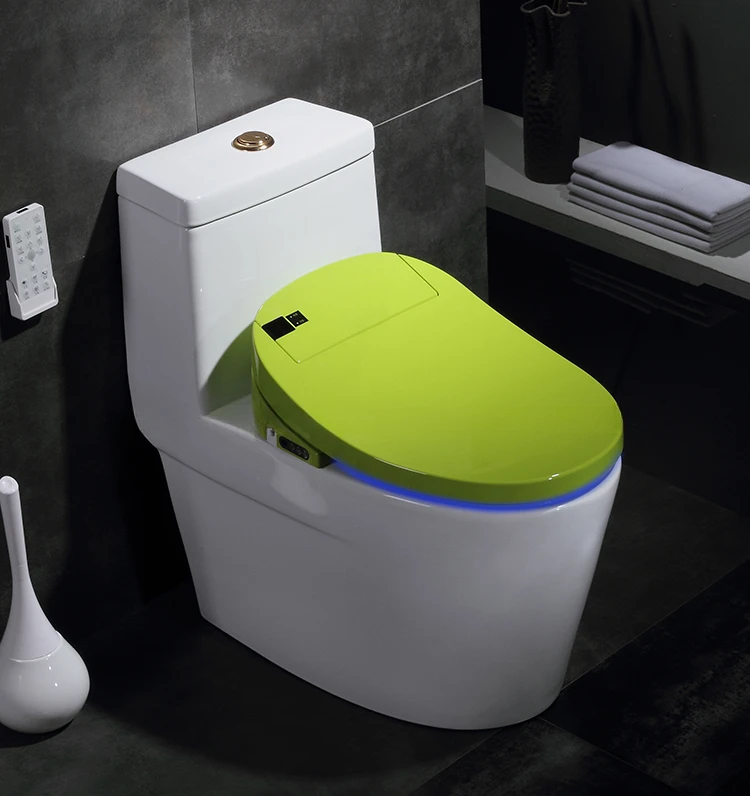 Nordic toilet color intelligent heating toilet pumping silent ceramic water-saving body cleaner automatic toilet seat