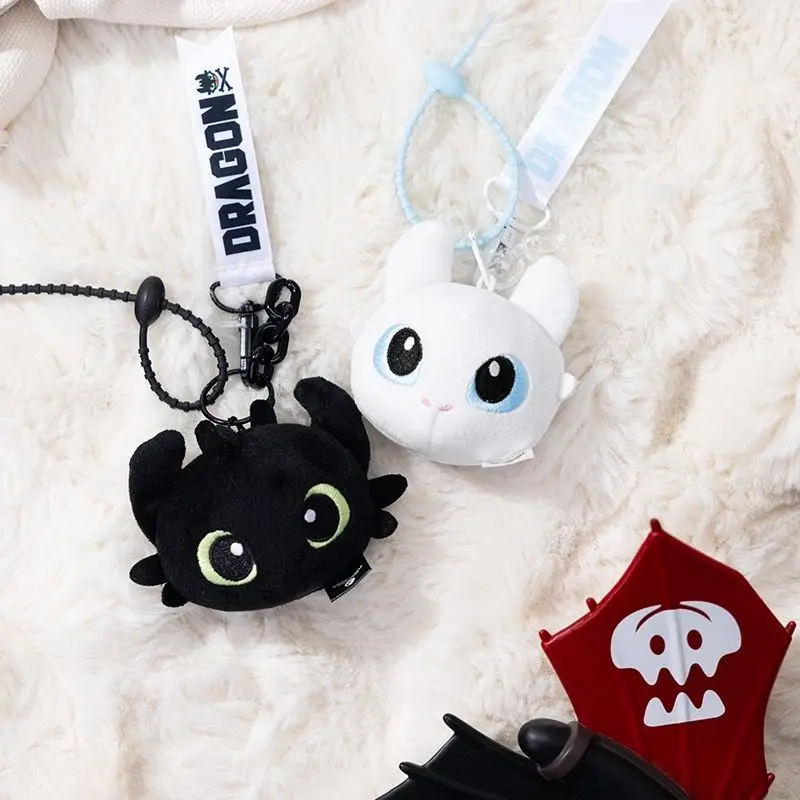 Kawaii ลึกลับ Dragon Plush Charm สําหรับกระเป๋าเป้สะพายหลังอุปกรณ์เสริมนุ่มแฟนตาซี Creature พวงกุญแจการ์ตูนของขวัญสะสมสําหรับแฟนๆ