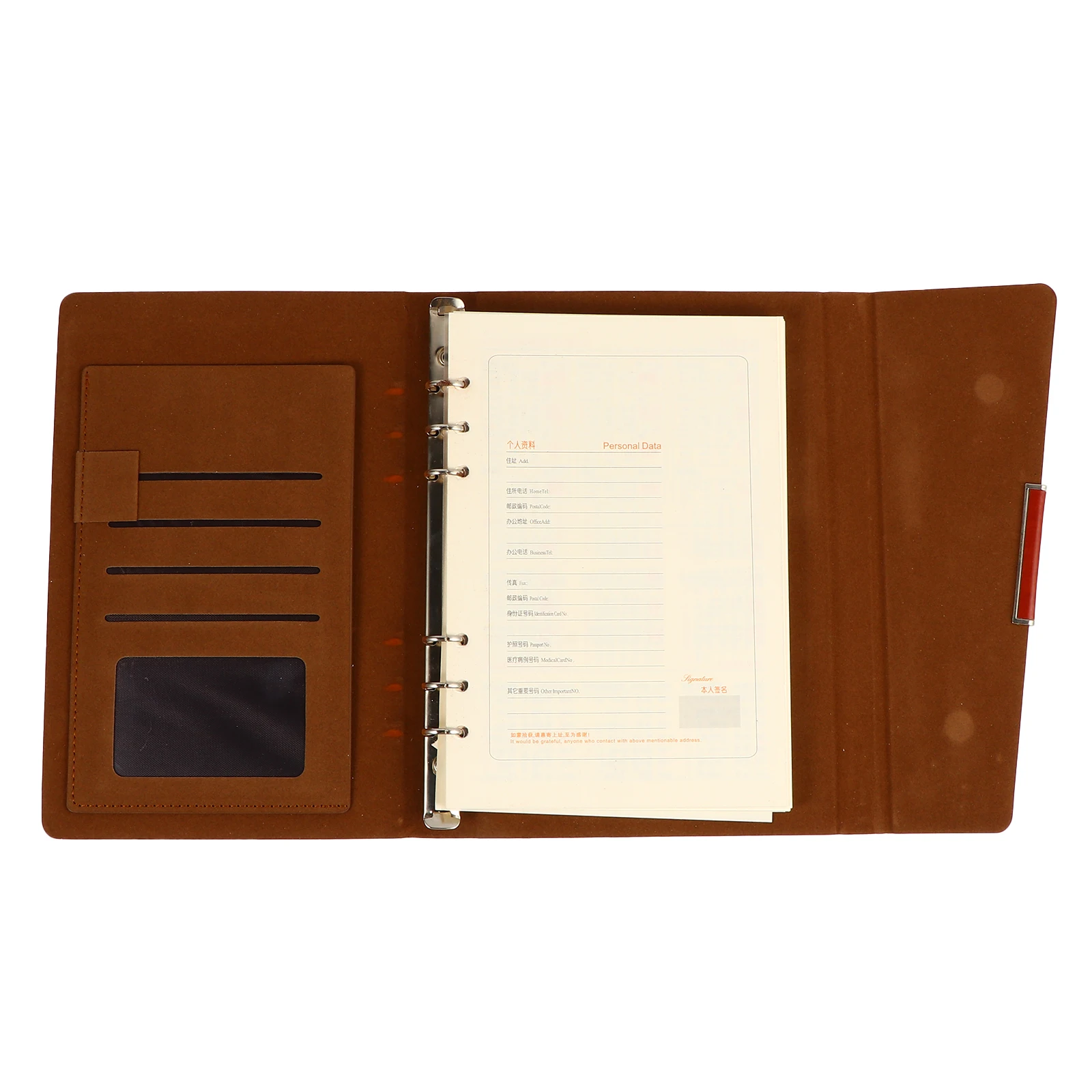 

Business Notebook Office Notebooks Work Writing Journal Meeting PU Paper Moderate Size Store Simple Design Practical
