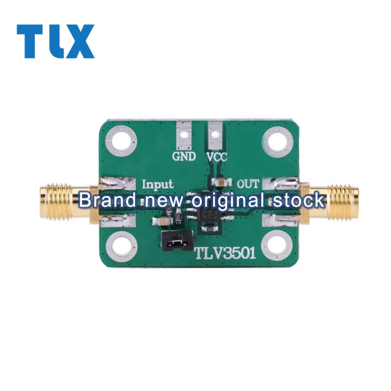 TLV3501 high-speed waveform comparator frequency meter front-end shaping module