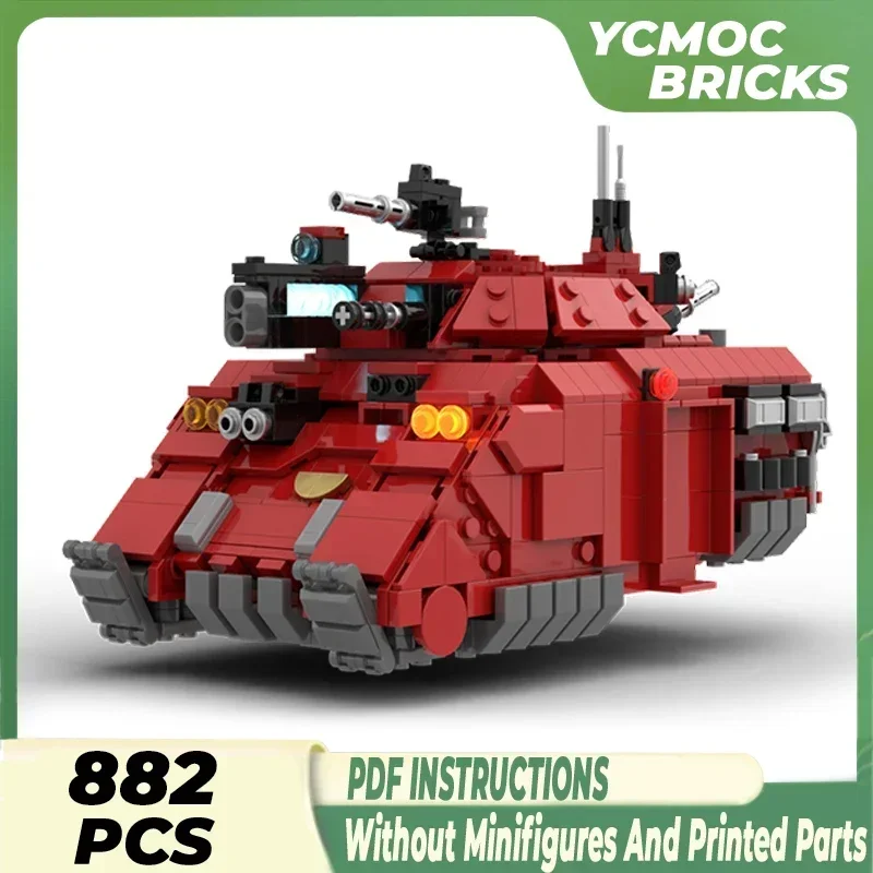 Popular Games Model Moc Building Bricks Mini Law Enforcement Tank Technology Modular Blocks Gift Christmas Toy DIY Sets Assembly