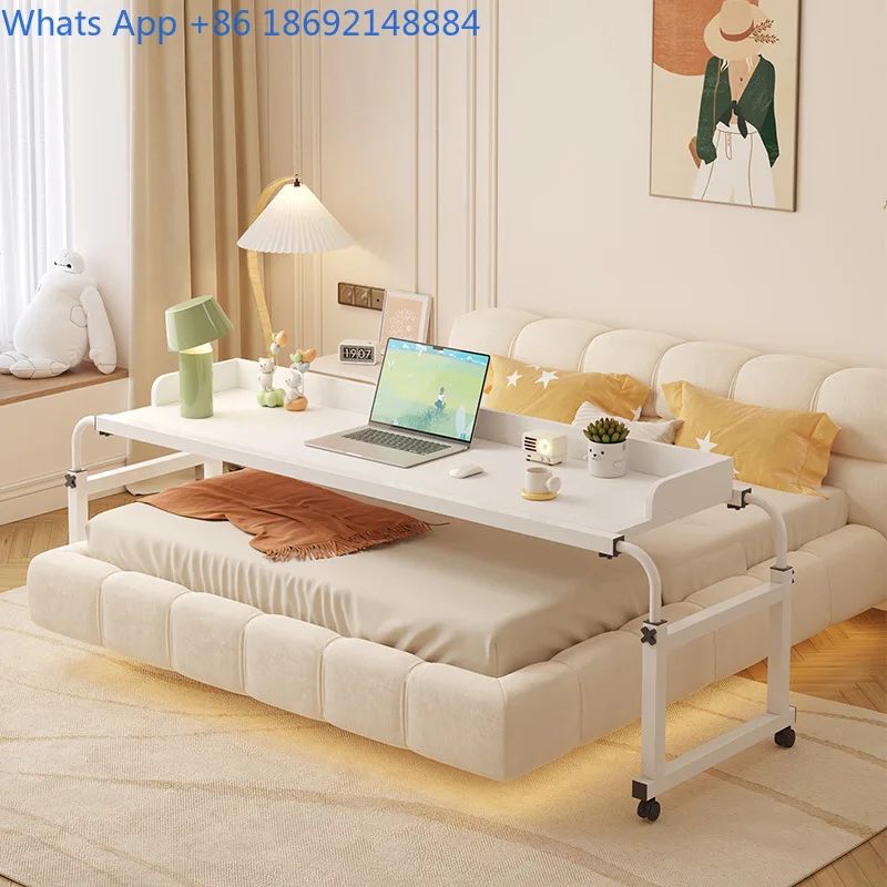 Adjustable Bed Desk Portable Laptop Table for Bedroom Use Multi Functional Mobile Desk for Work or Study