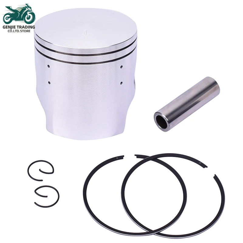 

66mm 66.25 66.5mm 66.75 67mm STD +25 +50 +100 Motorcycle Cylinder Engine Piston Rings For KAWASAKI KDX200 13001-1317