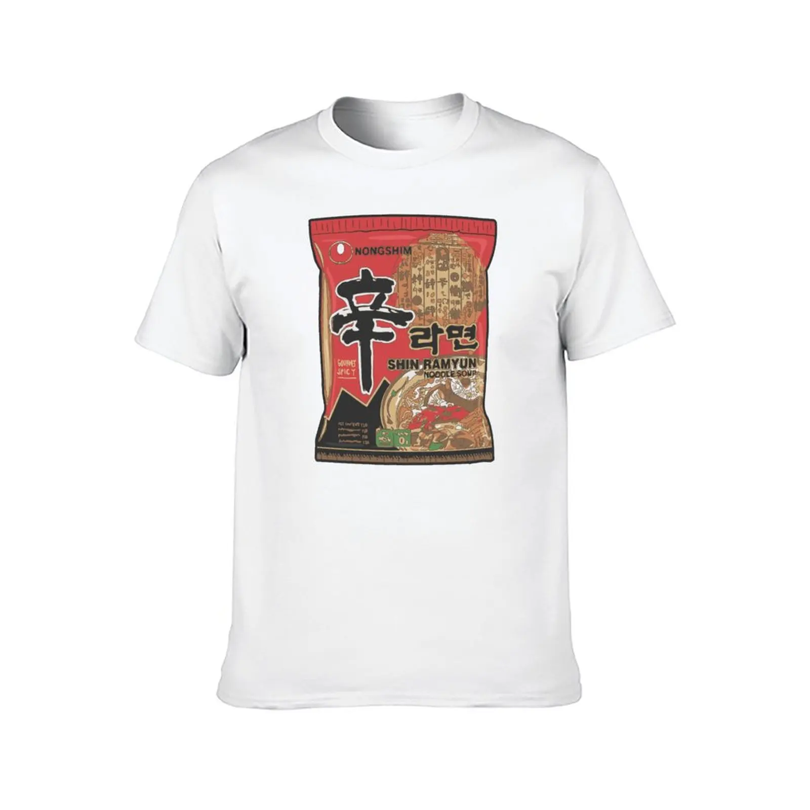 Nong Shim Ramyun T-Shirt luxury clothing labubu graphic shirts funny meme t-shirts funny costumes mens clothing