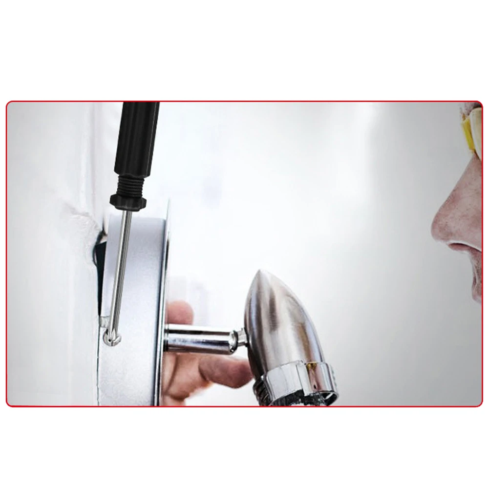 1PC Screwdriver 105mm Cross/Slotted 4.0 Head Mini Portable Screwdriver Anti-slip Plastic Handle Hand Repair Tools