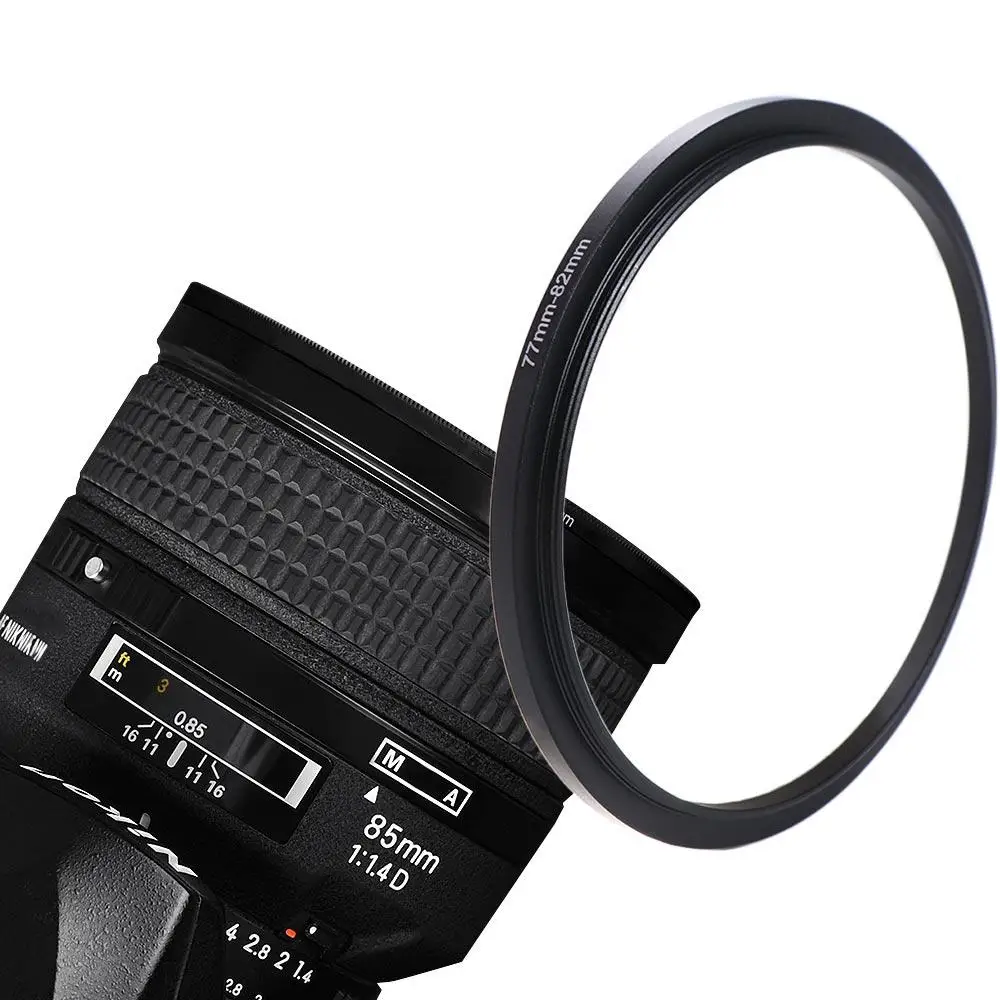 9 stks Filter Ring Adapter Set Step Up Ringen 37-82mm Aluminium Camera Ring Adapter UV ND CPL Metalen Lens Adapter Filter