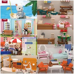 Mini supermercato shopping giochi casa delle bambole accessori per mobili giocattoli educativi intellettuali per giocattoli di interazione familiare per bambini