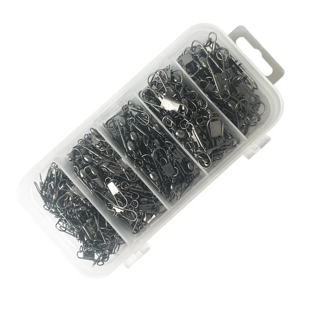 

Fishing Adventure Fishing Connectors Fishing Equipment Anti-entanglement Fishing Swivels High Carbon Steel Material