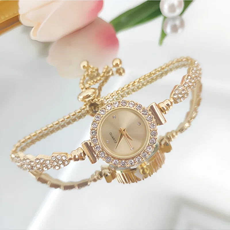 Luxury Women Watch Simple Casual Clock Fashion Small Round Dial Slim Alloy Strap Quartz Wristwatch for Women Relojes Para Mujer