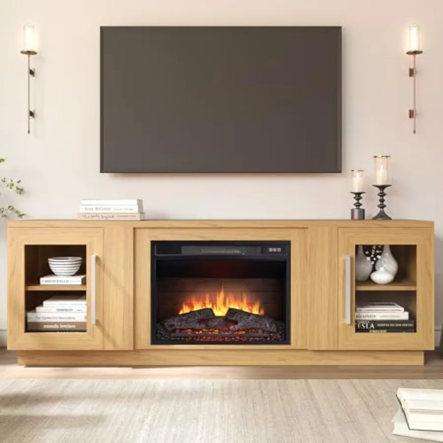 3D Fireplace Tv Sta… - image