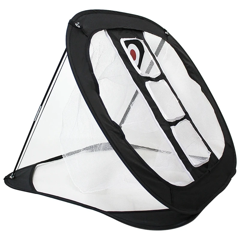 Golf Practice Net Golf Chipping Net Swing Trainer Pop UP Indoor Outdoor Chipping Pitching Cages Mats Portable