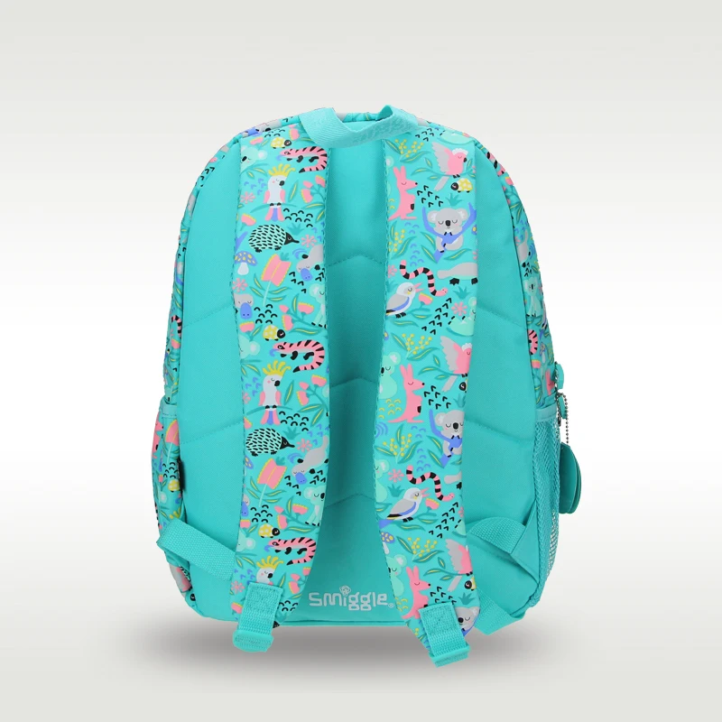 Australia Smiggle original hot-selling children\'s schoolbag girl big backpack green koala kawaii learning stationery 16 inches