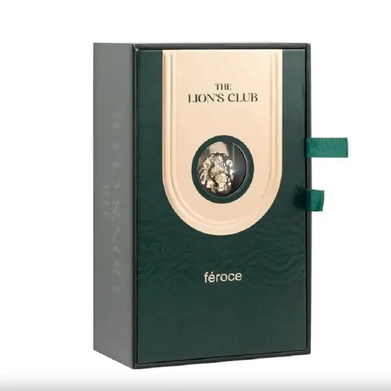 The Lion's Club Feroce EDP 3.4oz - كولونيا شرقية طويلة الأمد، هدية مثالية لعيد الهالوين وعيد الشكر وعيد الميلاد للرجال