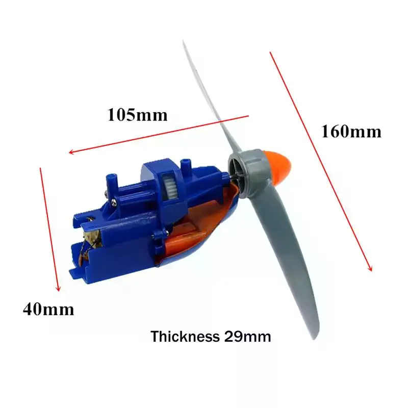 130 Motore DC 3.7V Unità di Alimentazione per Aeromobili Ad Alta Velocità Grande Ala Vento Tirare Kit Giocattolo per Bambini RC Drone Aereo Quadcopter Modello