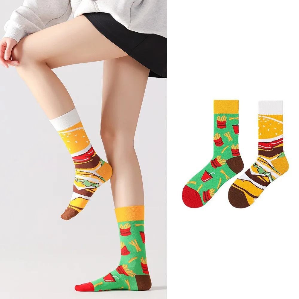 عبر الحدود جديد الربيع/الصيف شخصية الكرتون AB الجوارب الموضة الإبداعية الكرتون زوجين جوارب قطنية #6