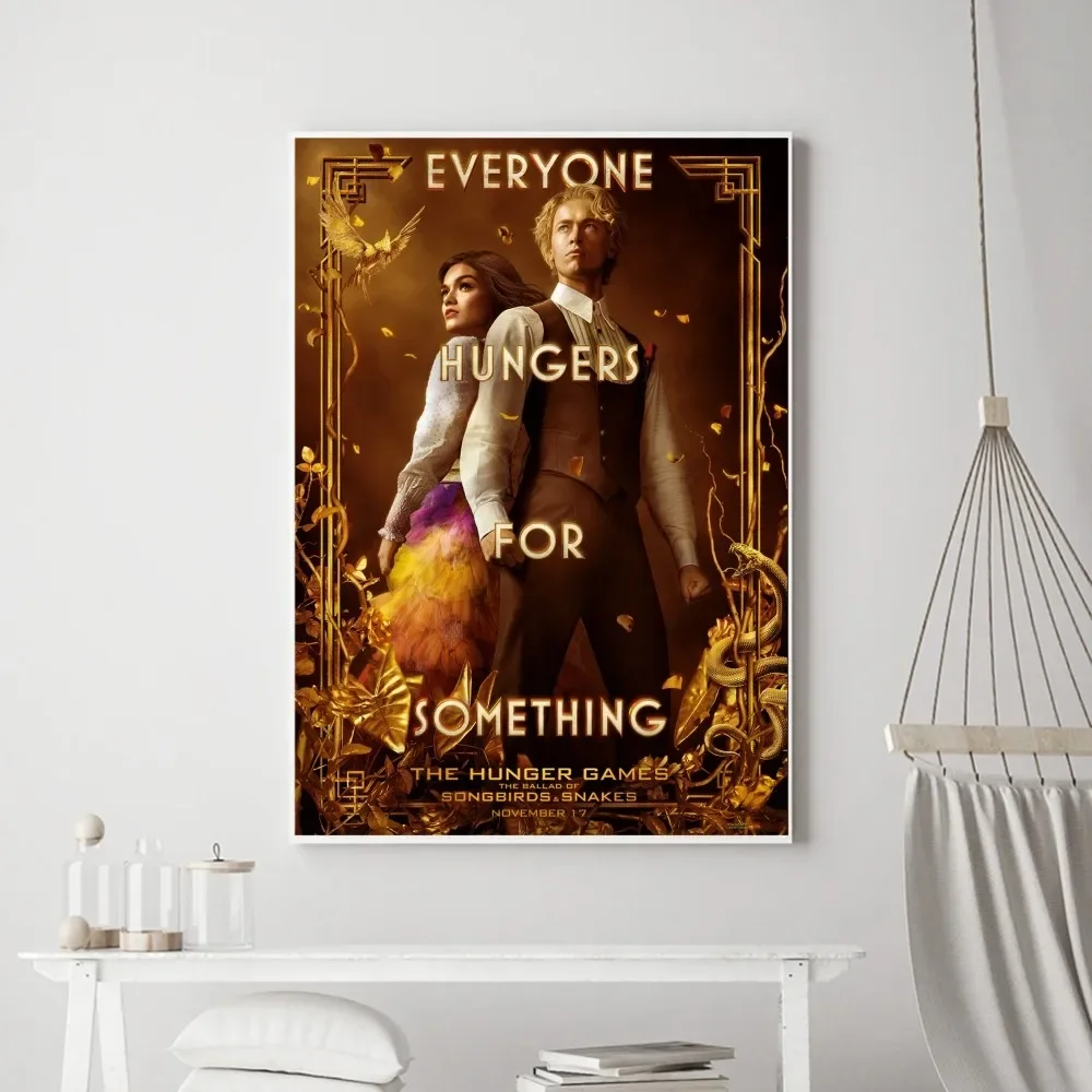 The H-Hunger Games Poster Prints Poster Wall Painting Bedroom Living Room Wall Bar Restaurant Sticker Large