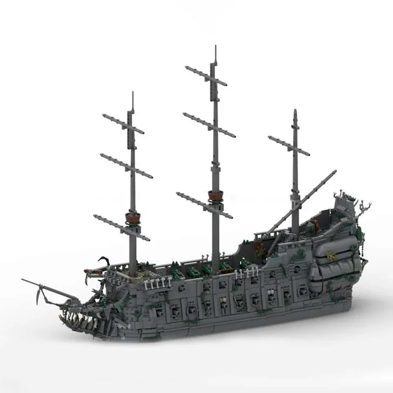 5716 قطعة MOC TPS تحلق الهولندي القراصنة نموذج اللبنات لعبة الهندسة المعمارية هدايا عيد الميلاد تجميع فكرة الإبداعية للأطفال