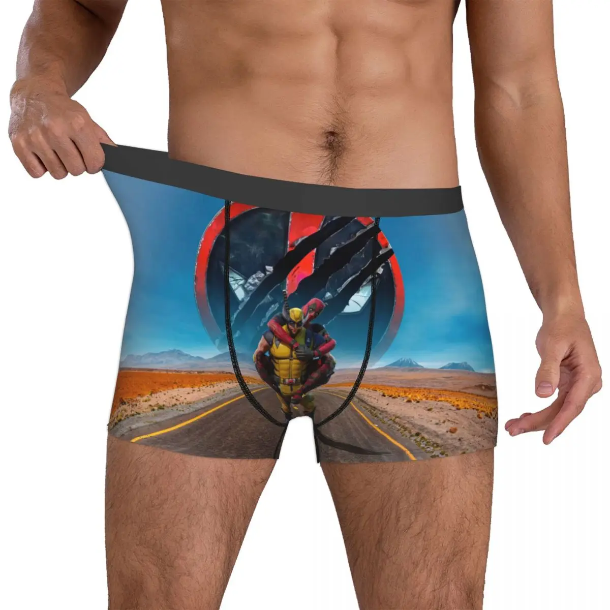 Deadpool & Wolverine Man Boxers Cozy Underwear Underpants