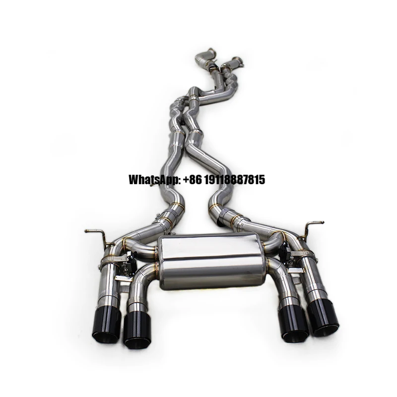 

Factory Stainless Steel Full Set Catback Exhaust Downpipe Pipes for BMW M3/M4 F80/F82 3.0T 2014-2019 Escape Exhaust System
