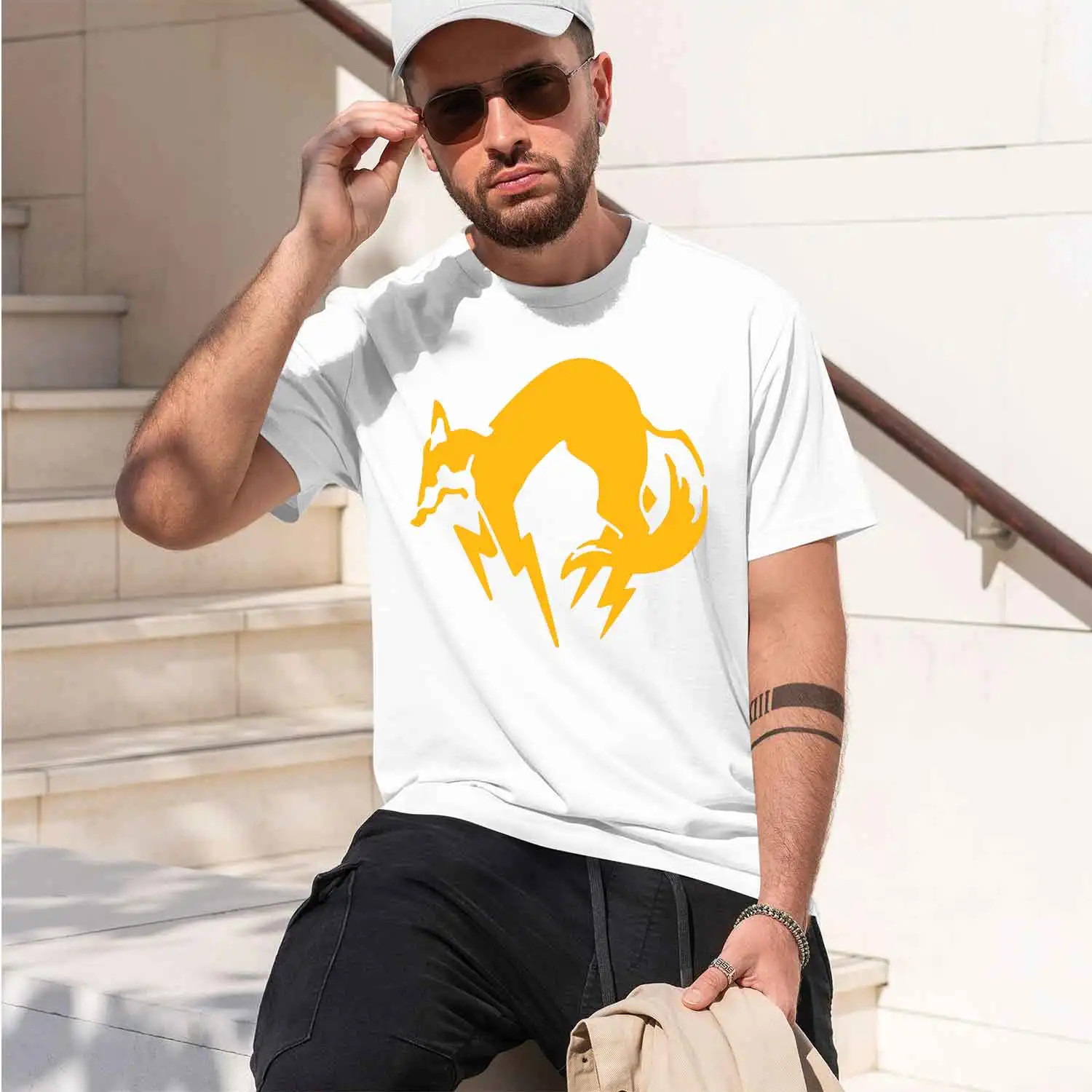 Foxhound 2026 New Model Men’s Short-sleeve crewneck T-Shirt Classic Casual Multiple Colors and Sizes for Daily Wear All-Day Comf
