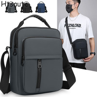 Simple Flap Crossbody Bags Men's Business Work Commuter Portable Shoulder Bag Messenger Bag Travel Travel Lightweight Large tote