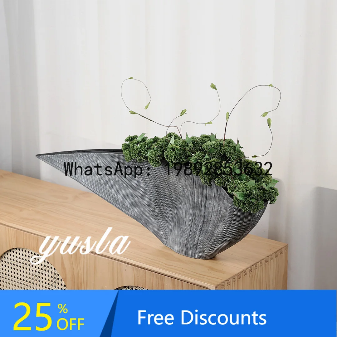 

Minimalist Light Luxury Ornament Living Room Coffee Table Cabinet Home Decoration Vase