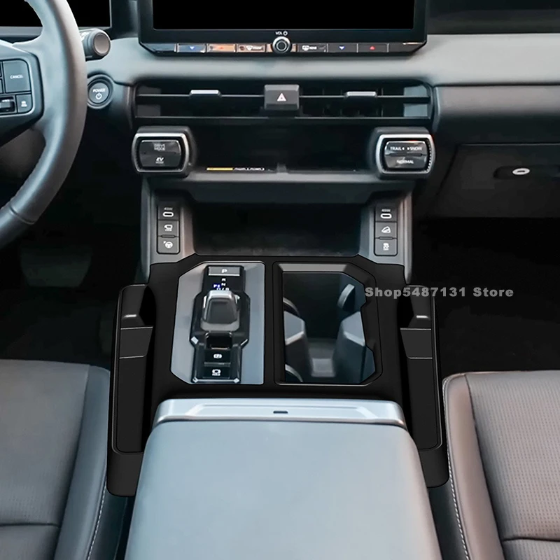 Center Console Shift Silicone Panel Decoration Frame Cover Gear Shift Panel for Toyota RAV4 Interior Accessories 2026 for LHD