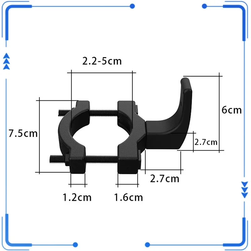 

Electric Car Hook Universal Bicycle Motorcycle Scooter Hose Front Object Hook Cart Tractor Hanging Hook Sturdy Universal Hooks