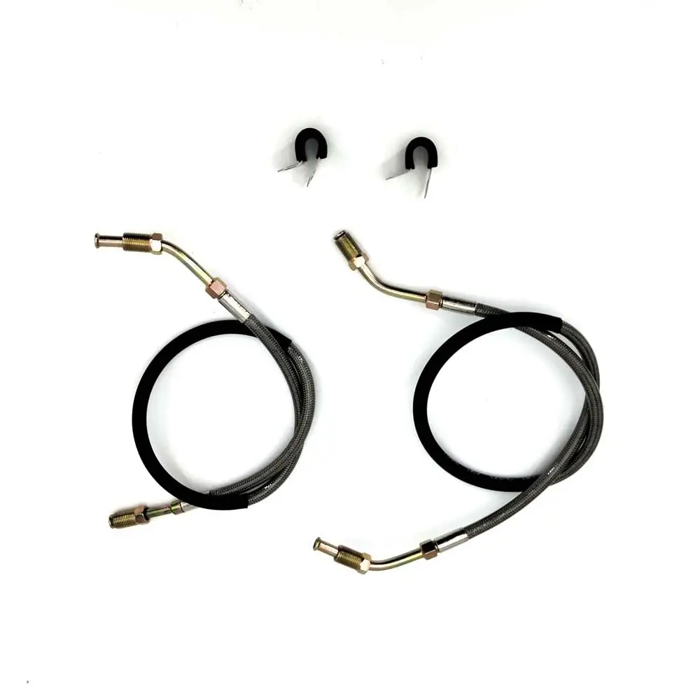 Front Left Right Brake Line w/ Fitting For Polaris Trail Blazer Scrambler Worker