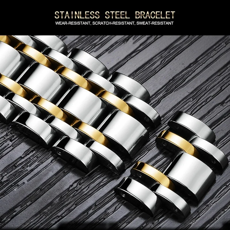 ساعة كوارتز رجالية بتصميم مجوف فاخر من الآن، مقاومة للماء من الفولاذ الذهبي، قرص دوار، ساعة يد عصرية للأعمال