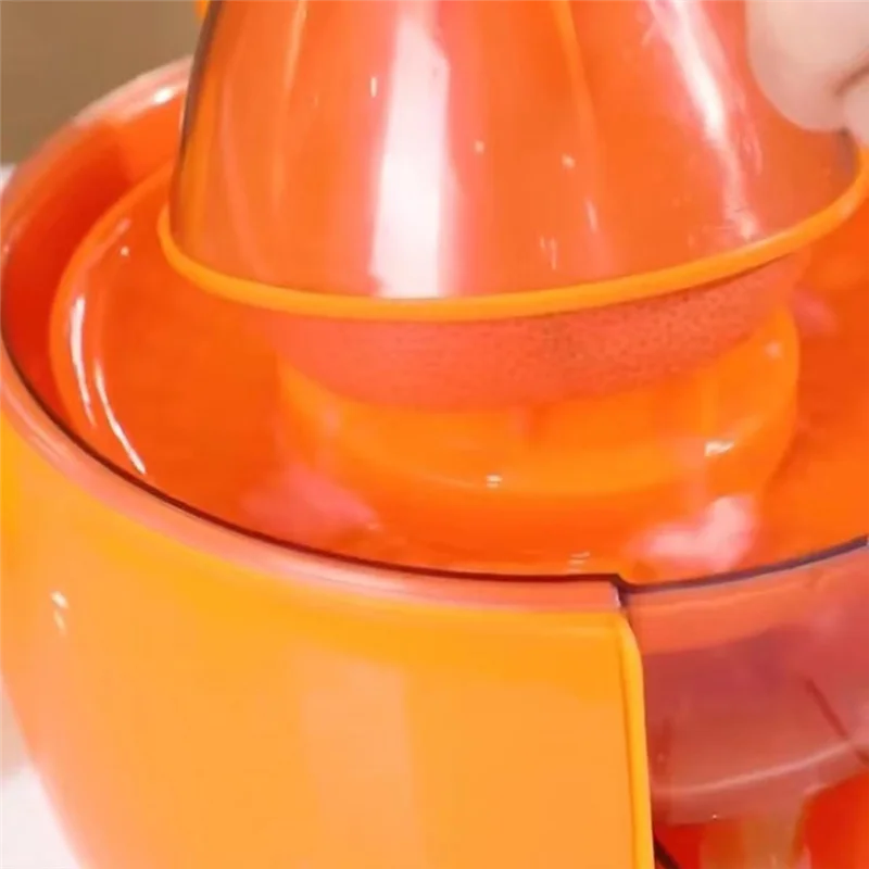 

B59B-Electric Orange Juicer Squeezer Portable Lemon Squeezer Machine For Oranges Grapefruits Slag Juice Separator EU Plug