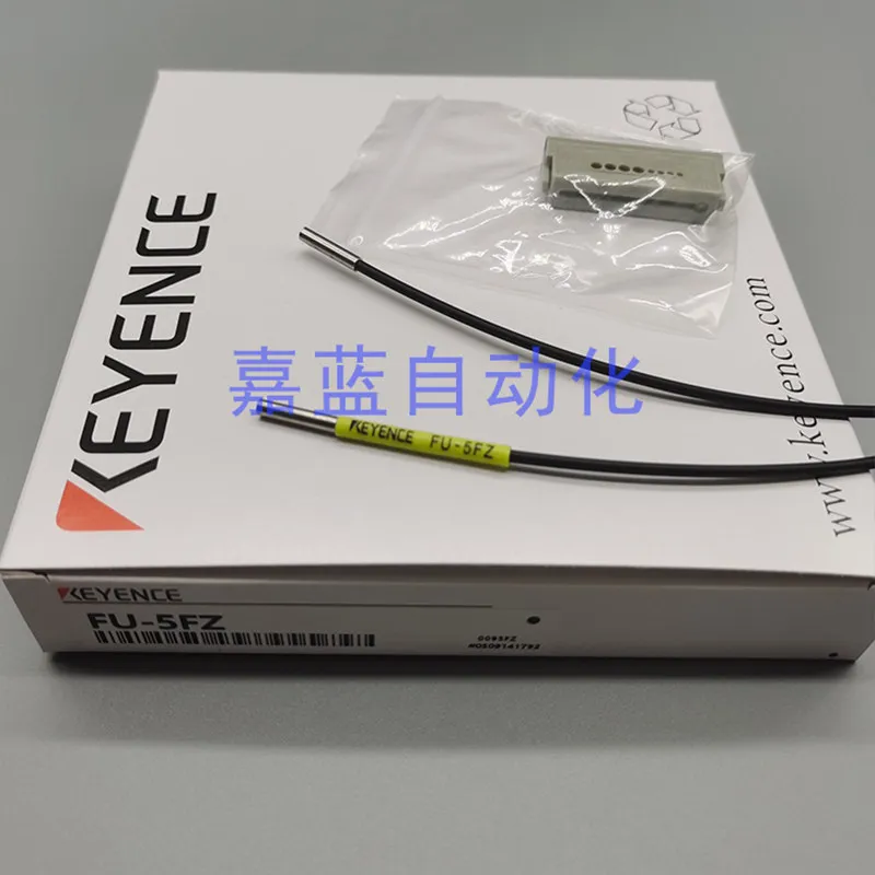 KEYENCE FU-5FZ New Fiber Optic Sensor 3mm Diameter Retro-Reflective Type Direct-Beam Measurement Industrial Automation