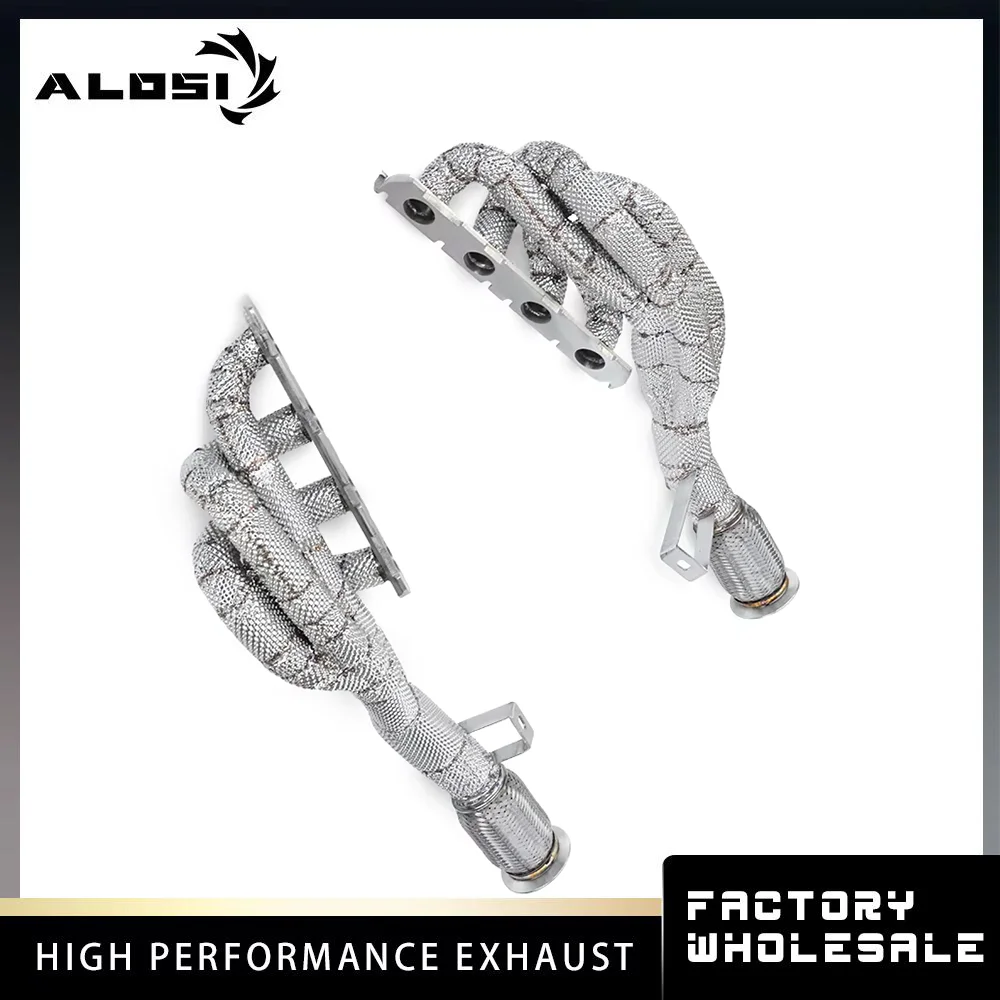 

Exhaust pipe for Audi R8 V8 4.2 2008-2020 high-performance exhaust manifold perfectly fit