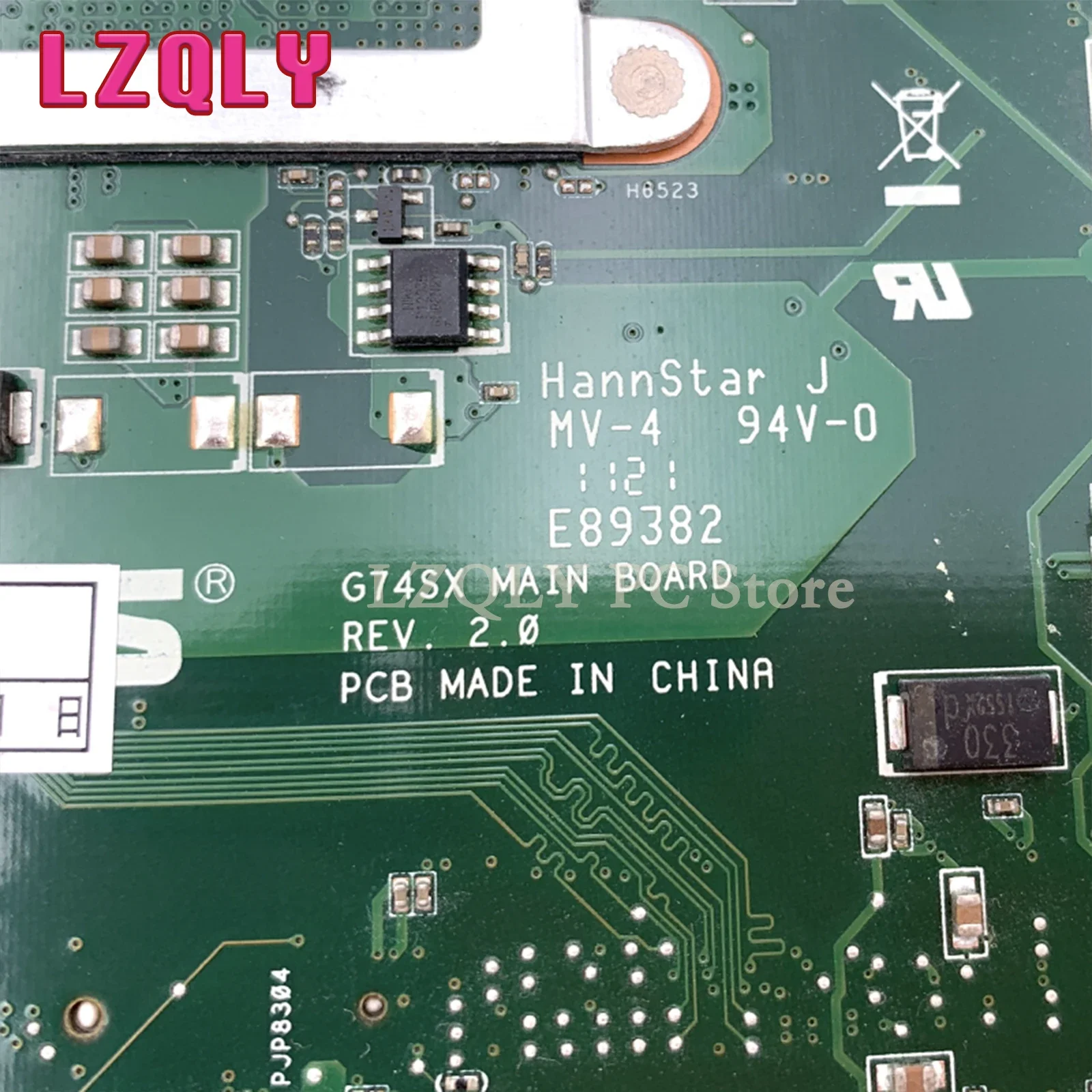 Imagem -04 - Lzqly-placa-mãe Portátil para Asus G74s G74sx 60-n56mb2700 G74sx Gtx560m Gpu 2d Hm65 Ddr3 Placa Principal Teste Completo