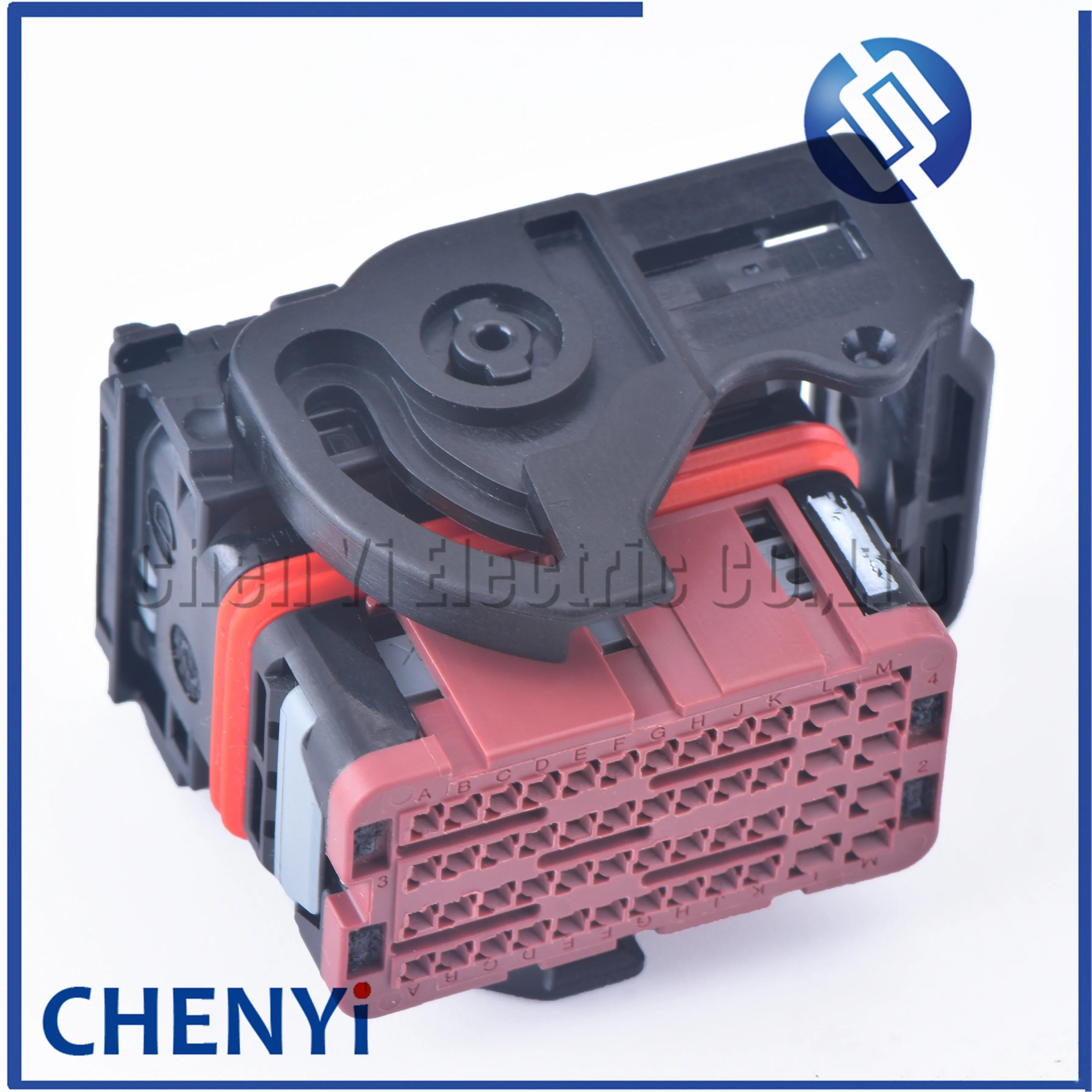 Brown 48 Pin way CMC Receptacle Hybrid Modular Wiring Plug ECU connector With Terminals 64320-3319 64319-1301 643201319