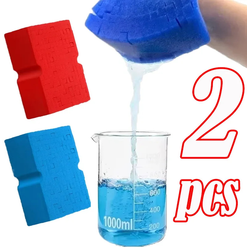 Multifunctional Large Sponge Absorption Water Hot-selling Practical Car Soft Foam Grid Sponge Auto Detailing Clean Accessories