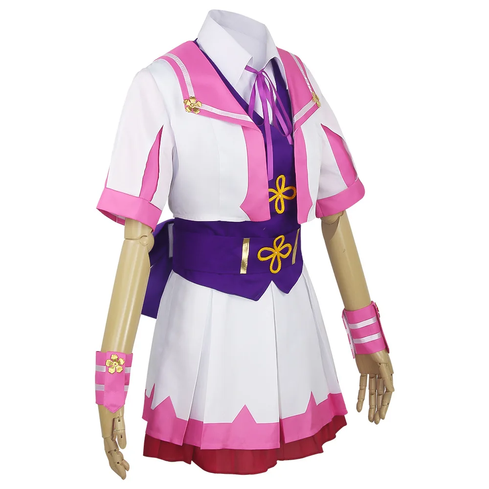 Anime Uma Musume Cosplay Costume Special Week Cute Uniform Full Set Cosplay Costumes Halloween Anime Game Performance Costume